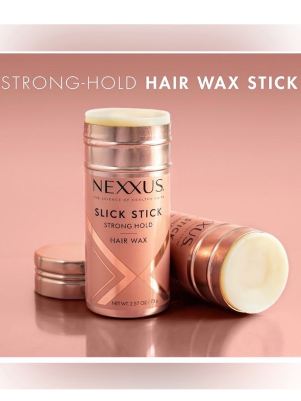 NEXXUS Slick Stick Strong Hold Hair Wax Stick 2.33 oz NEW! FULL SIZE - Picture 2 of 10